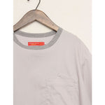 画像をギャラリービューアに読み込む, アドラーブル ライトグレー ポケット付き Tシャツ 日本製 ADOLUVLE LT.GRAY SHORT SLEEVE POCKET T-SHIRTS
