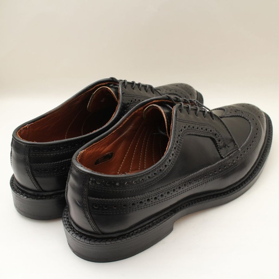 アレンエドモンズ マクニール ブラック シェルコードバン フルブローグ ALLEN EDMONDS MACNEIL 7.5E BLACK SHELL CORDOVAN FULL BROGUES