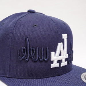 アドラーブル ネイビーウールキャップ  ADOLUVLE ORIGINAL "LA" ORIGINAL CAP NAVY