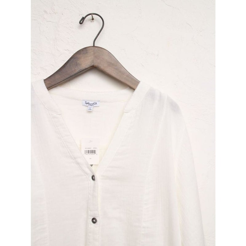 スプレンディッド ホワイト シャツドレス SPLENDID WHITE SHIRT DRESS WOMENS