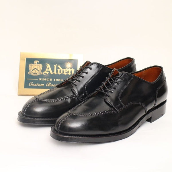 ALDEN オールデン #2211 9.5E ブラック ノルウィージャン フロント シェルコードバン モディファイドラスト リジェクト BLACK  NORWEGIAN FRONT BLUCHER OX SHELL CORDOVAN MODIFIED LAST REJECT