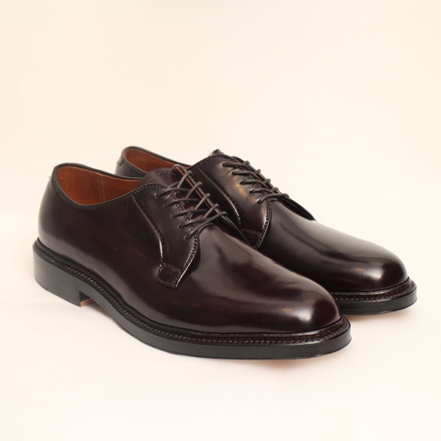 ALDEN オールデン #990 7D バーガンディ No.8 ホーウィン社 シェルコードバン バリーラストプレーントゥ リジェクト PLAIN TOE NO.8 BURGUNDY HORWEEN SHELL CORDOVAN BARRIE LAST REJECT