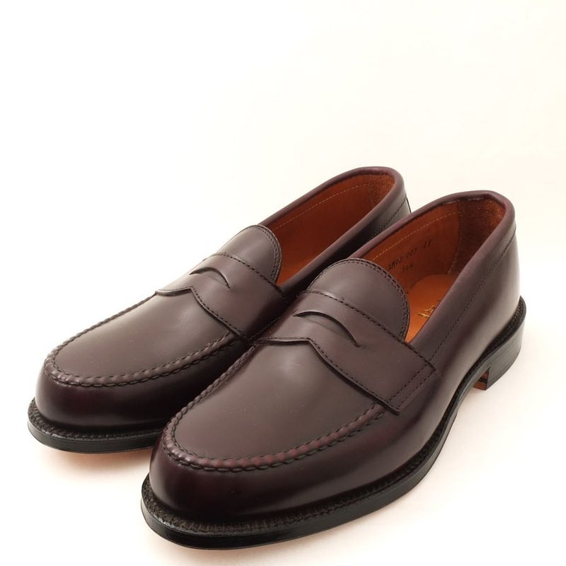 ALDEN オールデン #984 7.5D ペニーローファー バーガンディ ホーウィン社 カーフレザー VANラスト リジェクト PENNY LOAFERS NO.8 BURGUNDY HORWEEN CALF VAN LAST REJECT