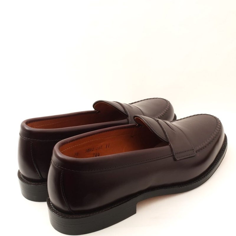 ALDEN オールデン #984 7.5D ペニーローファー バーガンディ ホーウィン社 カーフレザー VANラスト リジェクト PENNY LOAFERS NO.8 BURGUNDY HORWEEN CALF VAN LAST REJECT