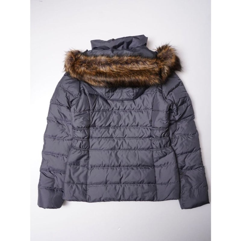 ノースフェイス 取り外し ファー付き グレーダウンジャケット  THE NORTH FACE DOWN JACKET GRAY W GOTHAM JKT USA WOMENS