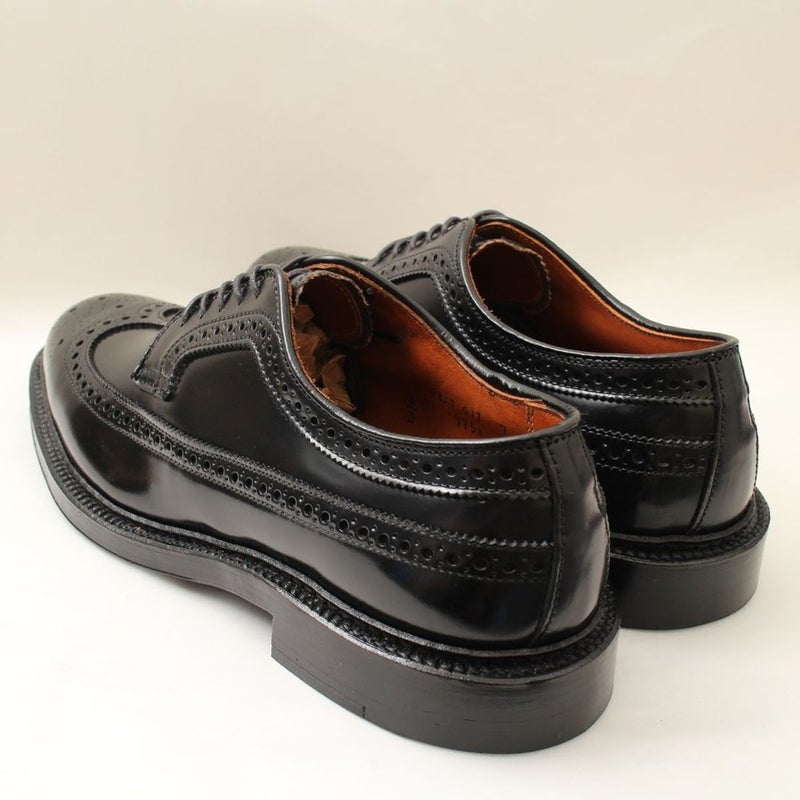 ALDEN オールデン #9751 7D ロングウィングチップ ブラック ホーウィン社 シェルコードバン バリーラスト LONG WING TIP BLACK HORWEEN SHELL CORDOVAN BARRIE LAST REJECT