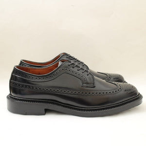 ALDEN オールデン #9751 7D ロングウィングチップ ブラック ホーウィン社 シェルコードバン バリーラスト LONG WING TIP BLACK HORWEEN SHELL CORDOVAN BARRIE LAST REJECT