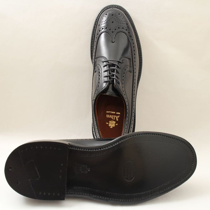 ALDEN オールデン #9751 7D ロングウィングチップ ブラック ホーウィン社 シェルコードバン バリーラスト LONG WING TIP BLACK HORWEEN SHELL CORDOVAN BARRIE LAST REJECT