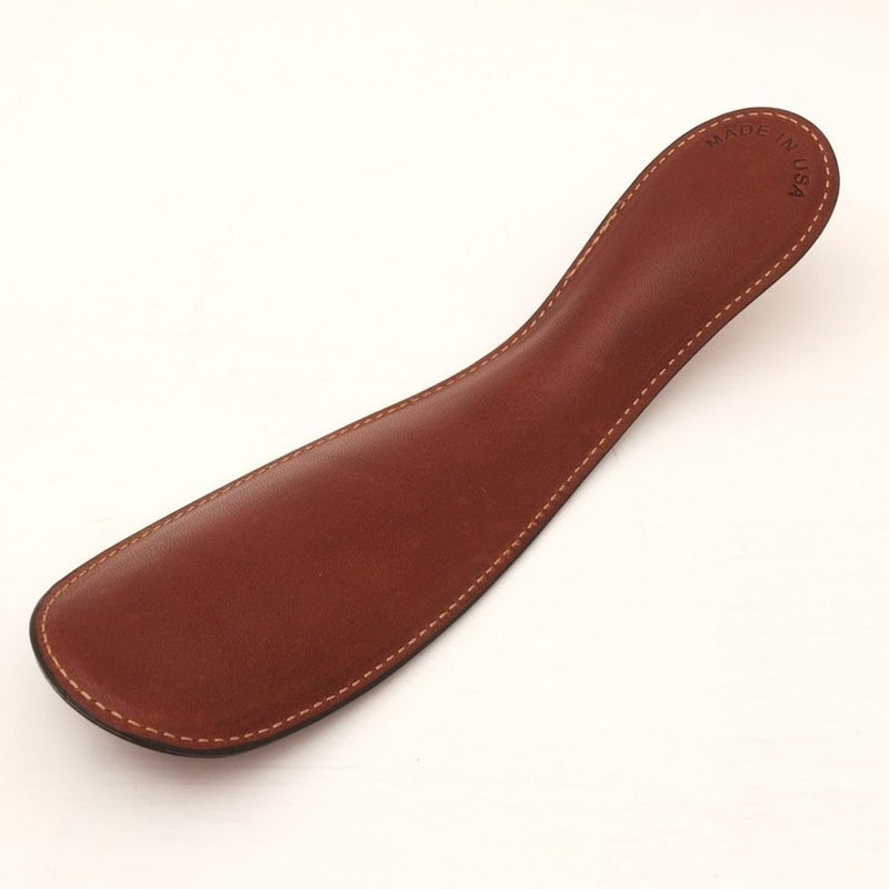 ALDEN オールデン ブラウン レザー シューホーン アメリカ製 SHOEHORN LEATHER BROWN MADE IN USA