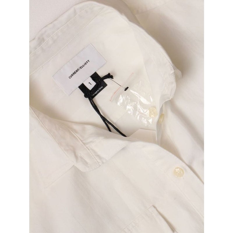 カレントエリオット ホワイトシャツドレス コットンワンピース チュニック シャツコート CURRENT/ELLIOTT WHITE SHIRTS DRESS COTTON ONE-PIECE TUNIC WOMENS