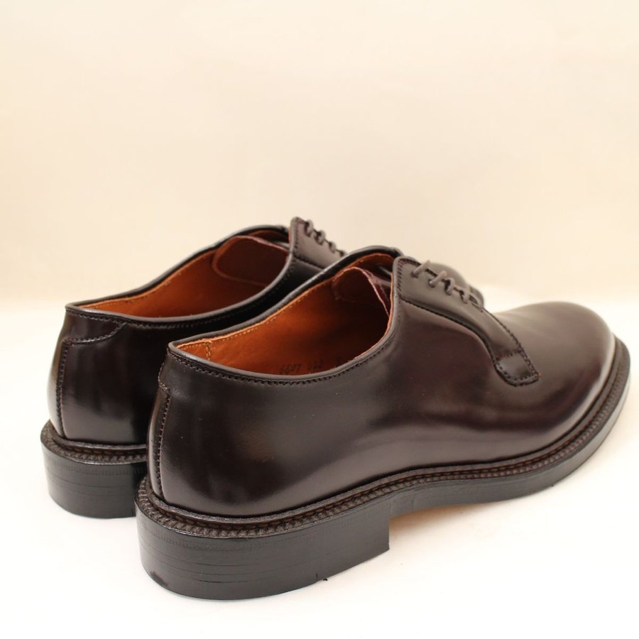 ALDEN オールデン #990 7.5D バーガンディ No.8 ホーウィン社 シェルコードバン バリーラストプレーントゥ リジェクト PLAIN TOE NO.8 BURGUNDY HORWEEN SHELL CORDOVAN BARRIE LAST REJECT