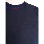 画像をギャラリービューアに読み込む, アドラーブル オリジナル ネイビー 紺 ポケット付き Tシャツ 日本製 ADOLUVLE ORIGINAL NAVY POCKET T-SHIRTS TEE SHORT SLEEVE SHIRTS MADE IN JAPAN MENS
