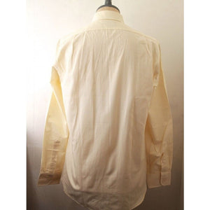 ジェークルー ホワイト×イエロー ドレスチェックシャツ J.CREW WHITE YELLOW DRESS CHECK SHIRTS 80'S-2 PLY MENS