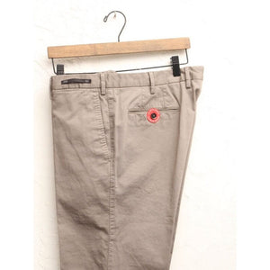 PT01 ピーティーゼロウーノ ブラウン コットン パンツ BROWN COTTON PANTS SUPER SLIM FIT MENS