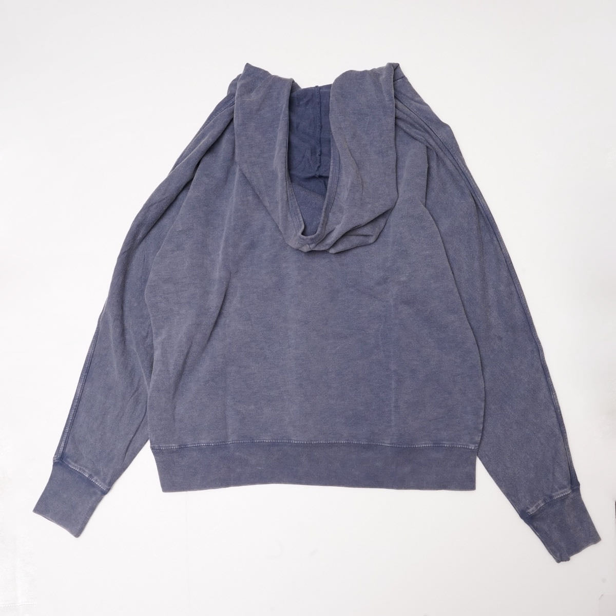 スプレンディッド ガーメントダイ インディゴ アテナ Vネック フーディ パーカー SPLENDID INDIGO GARMENT-DYE ATHENA V-NECK HODIE WOMENS